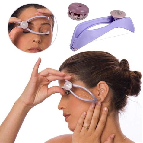 Women Facial Hair Remover Spring Threading Epilator Face Defeatherer