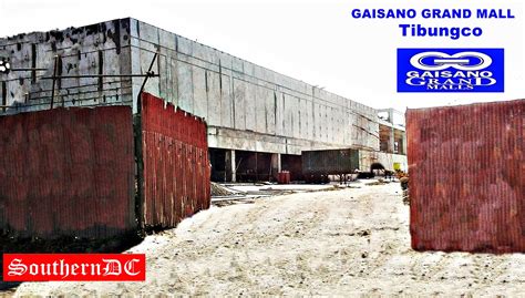 In the 1970s, modesta singson gaisano established white gold department store in cebu city. SouthernDC Post: GAISANO GRAND MALL TIBUNGCO soon to open