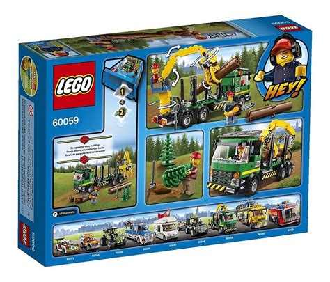 Lego City Un Gran Camión De Registro 60059 Vehículos Envío Gratis