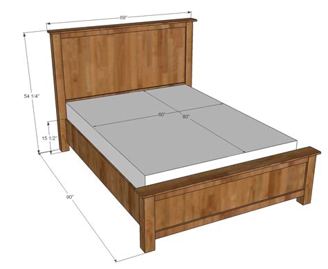Pdf Plans How To Build A Wood Queen Size Bed Frame Download Make Scrap