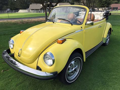 Mile Volkswagen Super Beetle Convertible For Sale On BaT Auctions Sold For On
