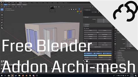 Blender 28 Archimesh Add On Architectural Visualization Youtube