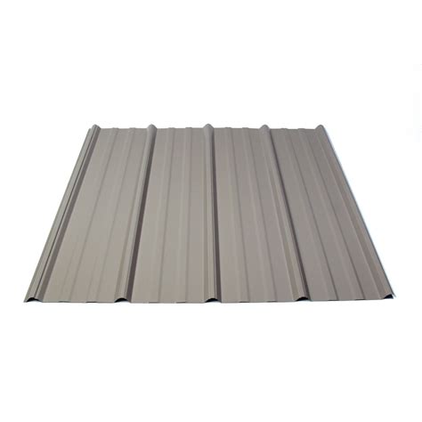 Fabral 5 Rib 314 Ft X 10 Ft Ribbed Steel Roof Panel At