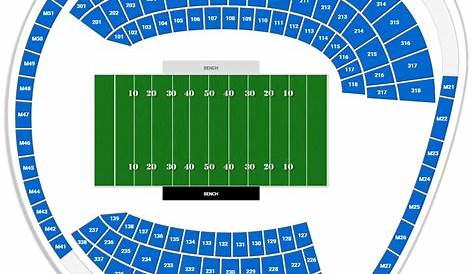 RFK Stadium Seating Charts for Football - RateYourSeats.com