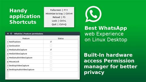 Install Whatsie Whatsapp For Linux On Linux Snap Store