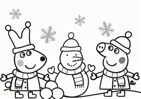 Peppa Halloween Coloring Pages
