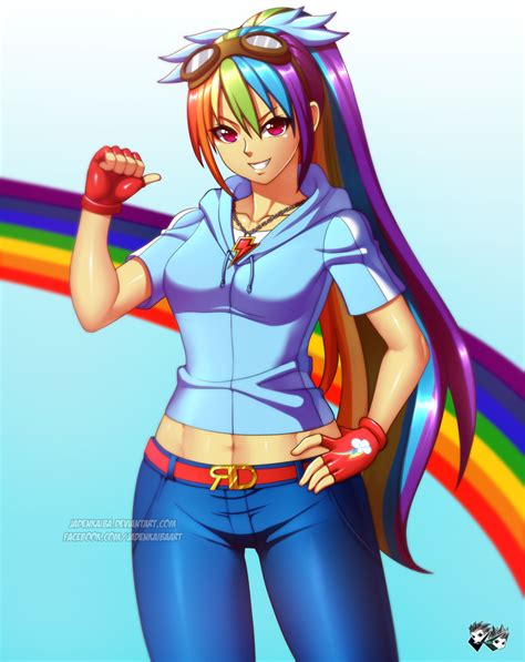 Commission Rainbow Dash By Jadenkaiba On Deviantart Rainbow Dash