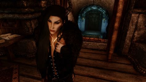 Dark Elf Preset Skyrim Nexus Dark Elf Melissa Follower At Skyrim 1ed