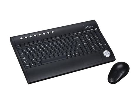 Seal Shield S103m7w Black Silver Surf Wireless Multimedia Keyboard And