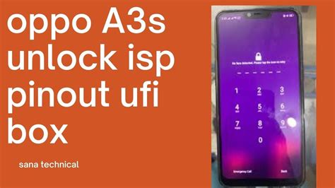 OPPO A3S CPH1853 UNLOCK ISP PINOUT BY UFI BOX JUST ONE CLICK Isp
