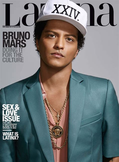 Bruno Marss Interview In Latina Magazine 2017 Popsugar