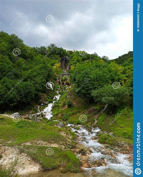 Sopotnica Waterfalls In Serbia Stock Image Image Of Drop Cascade