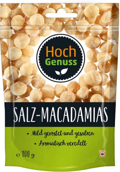 hochgenuss salted macadamia nuts 100 g piccantino online shop international