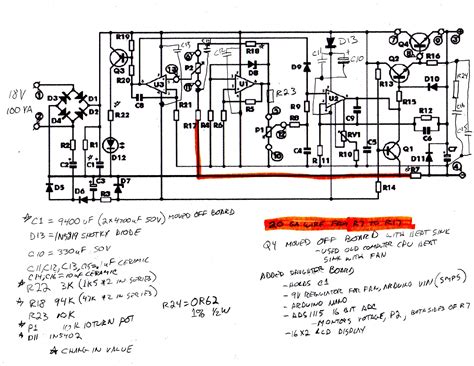 30v 10a dc variable power supply circuit. 0-30V Stabilized Variable Power Supply With Current Control Circuit Diagram - Lm324 Variable ...
