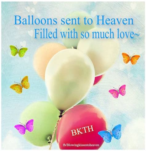 Sending Balloons To Heaven Filed With Love To My Angel Birthday Wishes For Friend Birthday