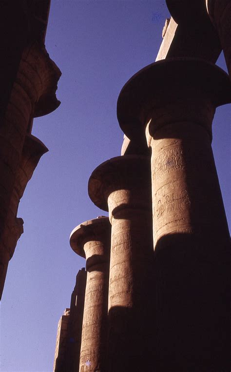 Pillars At Karnak Dw Digital Archive