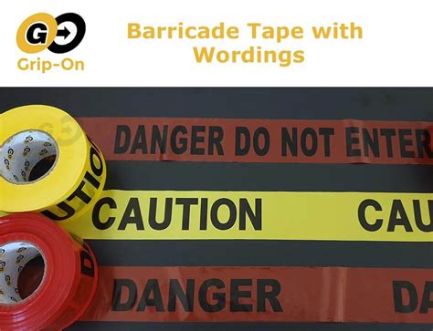The 7 Colour Combinations Of Barrier Tapes That You Need To Know