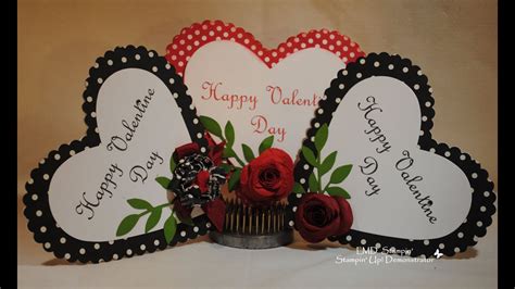 Cut out the spot between the thumb and forefinger to make a heart. Heart Shape Valentine Card - YouTube