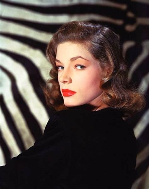 Stunning Color Photos Defined Fashion Style Of Lauren Bacall In The