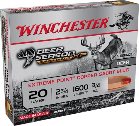 Winchester Deer Season Xp Copper Impact 20 Gauge