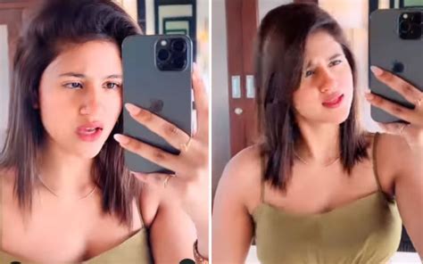 After Alleged Mms Leak Anjali Arora Back With New Hot Video Lip Syncs