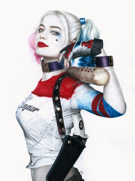 harley quinn drawing by quelchii on deviantart