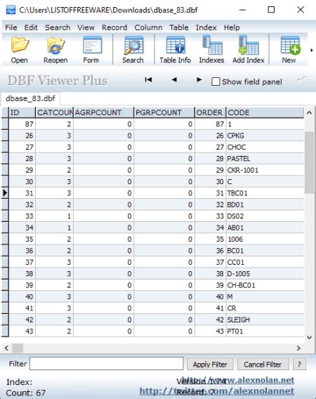 🥇 Los 10 Mejores Programas De Edición De Dbf Gratuitos Para Windows