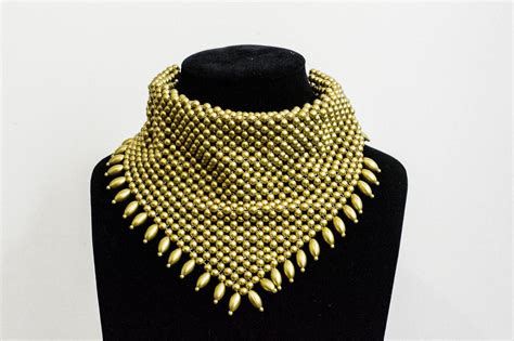 Vintage Metal Scarf Necklace So Chic From A Connoisseurs Collection
