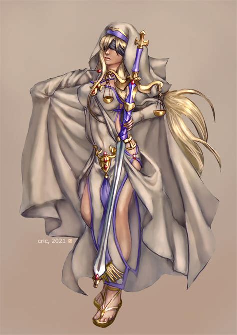 Commission Sword Maiden By Cric On Deviantart