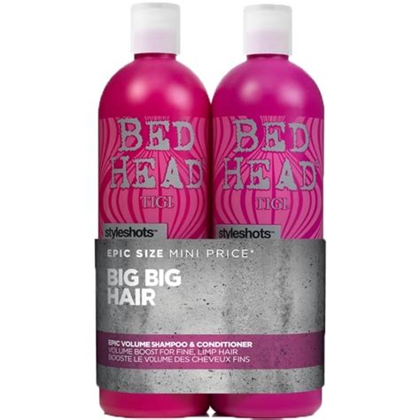 TIGI Bed Head Styleshots Epic Volume Tween Shampoo Conditioner Duo