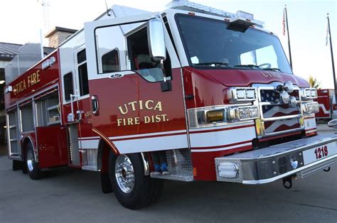 Photos Utica Fire Gets New Rescue Truck Shaw Local