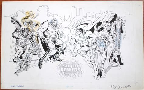 Super Powers Comic Art Community Gallery Of Comic Art