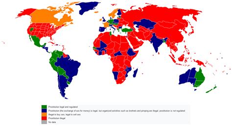 Tornos News The World Map Of Prostitution And Sex Tourism