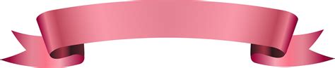 Download Pink Ribbon Banner Png PNG Image with No Background - PNGkey.com