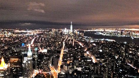 The Beautiful Night Lights Of New York City Flavorful