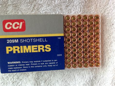 Cci Ammunition Cci 209m Shotshell Primers 596 Count 920 0 17115341