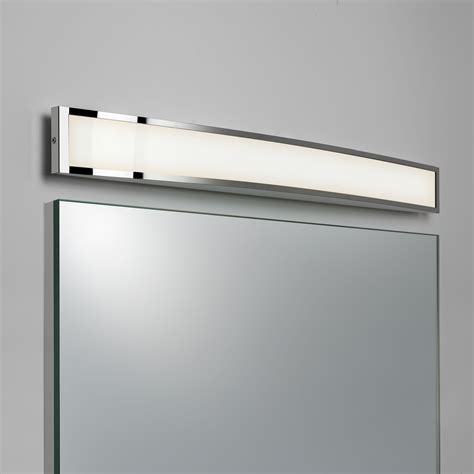 Astro Chord Bathroom Warm White Led Over Mirror Wall Light 72w Polished Chrome Liminaires