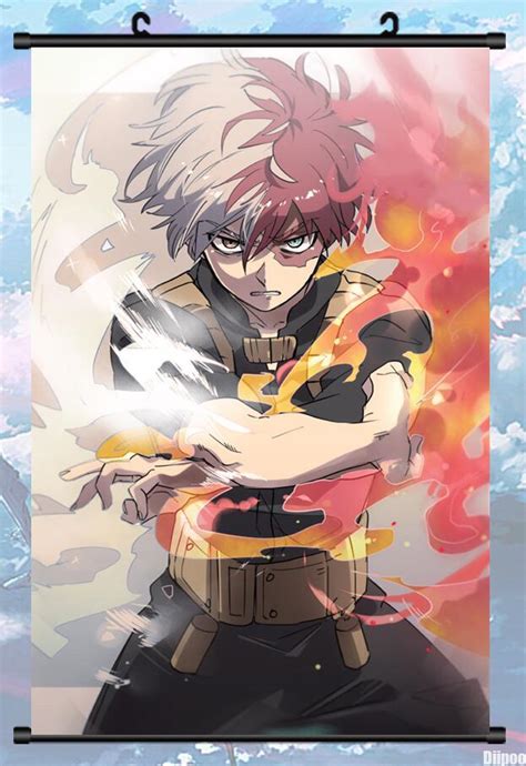 Abstract, contemporary, impressionism, landscapes, modern My Hero Academia Wall Scroll Anime Posters - Diipoo