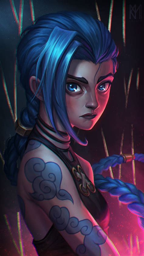 Arcane Jinx Fanart By Krouya On Deviantart In 2022 Fan Art Jinx