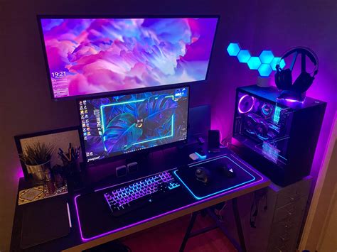 The Corner Of My Happiness Gaming Desk Setup Best Gaming Setup
