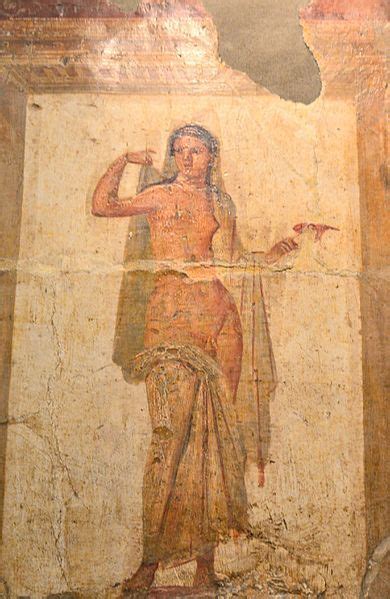 Ermafrodito Roman Painting Roman Art Ancient Art