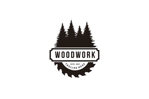 Wood Work Carpentry Logo Design Vector Graphic By Sore88 · Creative