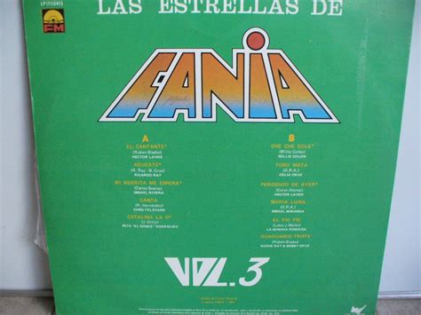 Lp Vinilo Las Estrellas De La Fania Volumen 1 2 3 4 5 6 60000 En
