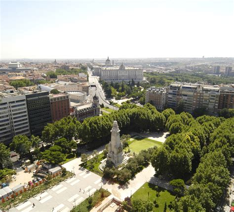 Plaza De España Spain Square Madrid