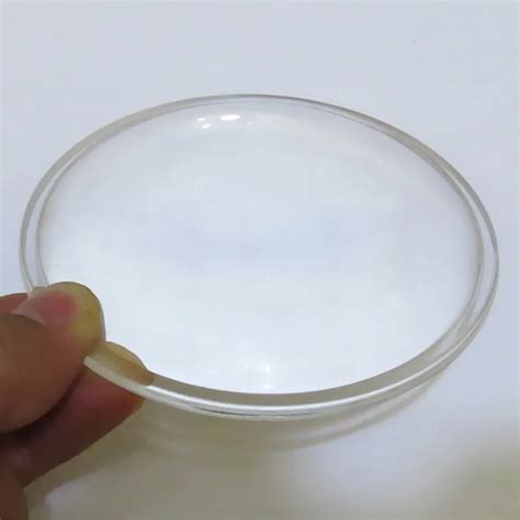 2pcs 108mm Diameter Optical Glass Aspheric Focal Length 190mm Led Plano Convex Glass Lens Diy