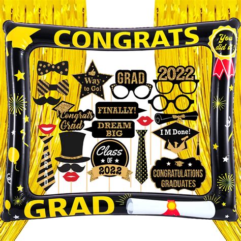Buy Katchon Graduation Photo Booth Props 2023 Set Pack Of 22