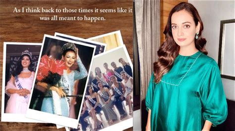 ‘abba Had Penned This On A Card Dia Mirza Turns