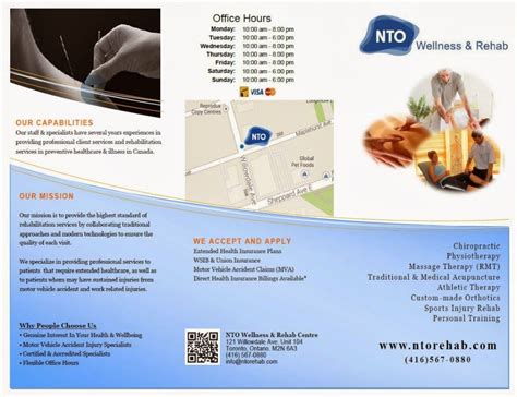 Nto Wellness And Rehab Brochure Nto Wellness And Rehab Centre
