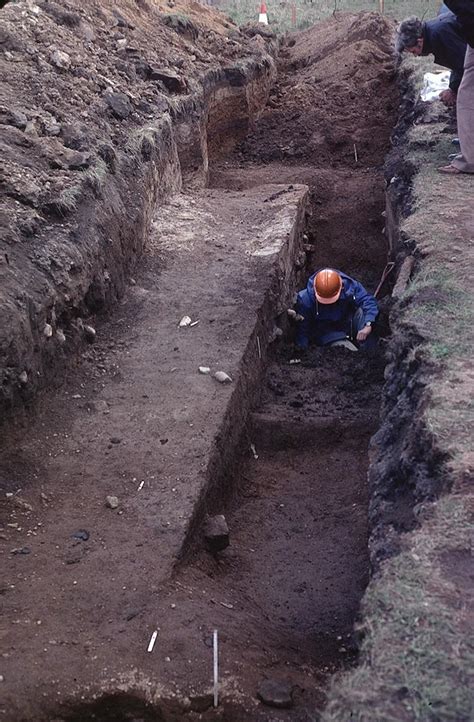 Excavation Camelon Roman Fort Falkirk Council
