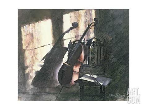 Cello In Sunlight Giclee Print By John Lidzey At Giclee
